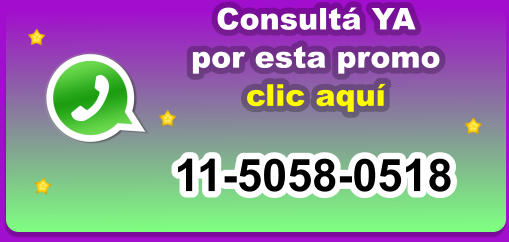 11-5058-0518 Consult YA por esta promo  clic aqu